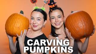 Our Annual Pumpkin Carving Challenge! - Merrell Twins
