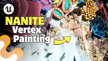 VERTEX Painting with NANITE Displacement | Unreal Engine 5