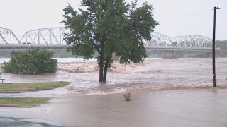Guadalupe river reaching normal levels, flood rescue efforts to resume