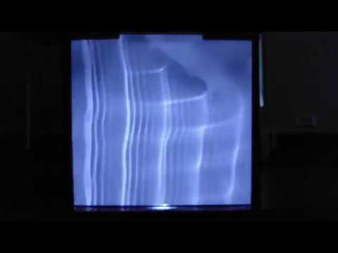Ripple Tank 04b  Large Angle Reflection Slow Motion