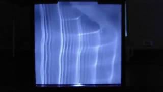 Ripple Tank 04b  Large Angle Reflection Slow Motion