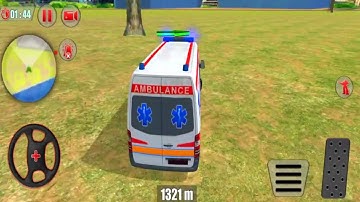 Ambulance Robot Car#14 Emergency Robot City Rescue Simulator - Android Gameplay