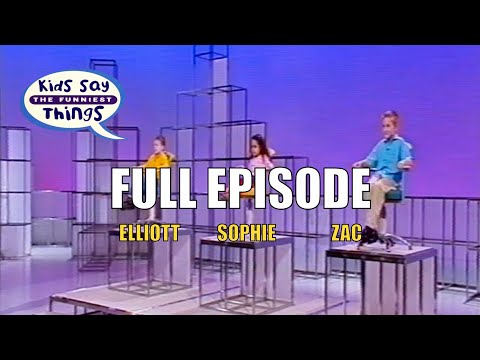 KIDS SAY THE FUNNIEST THINGS - FULL EPISODE - Elliott, Sophie & Zac - Michael Barrymore