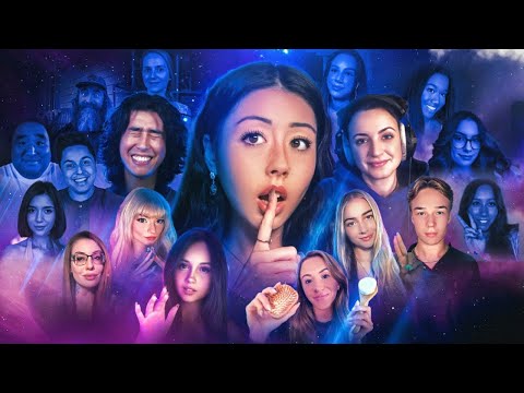 Tingleverse 50 ASMRtists Vs Tingle Immunity Insomnia 500K Special