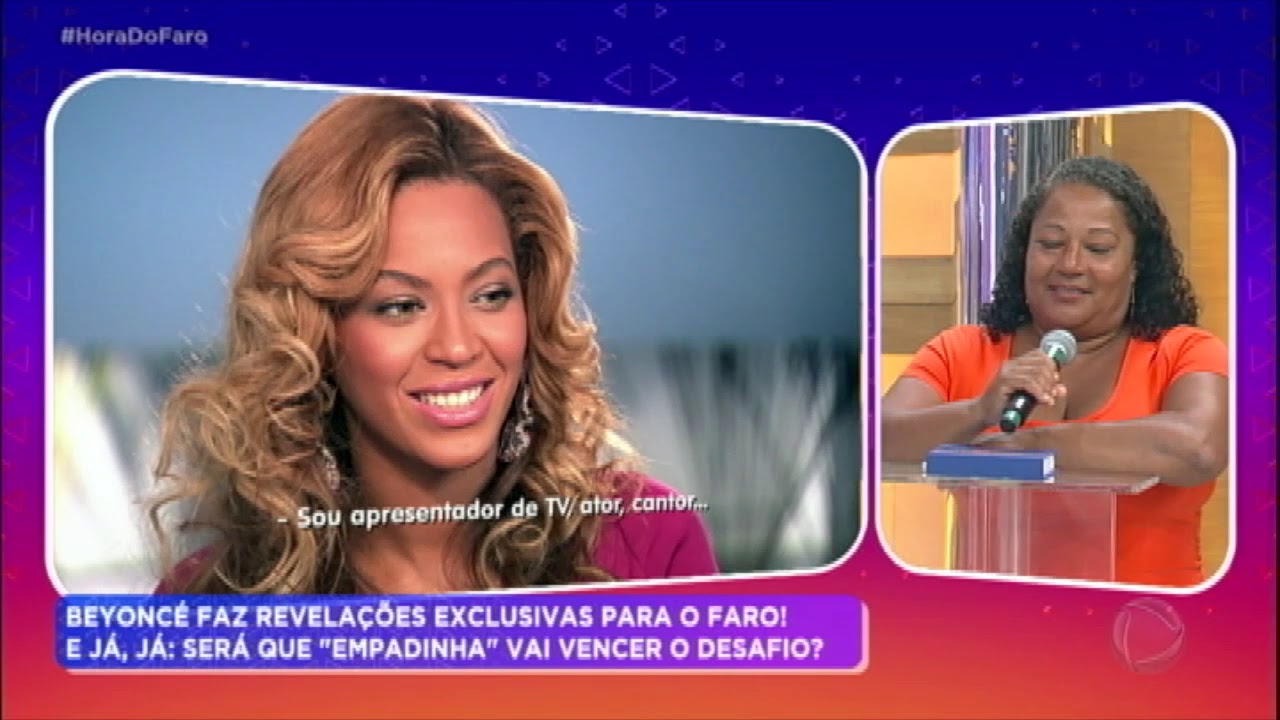 Rodrigo Faro relembra entrevista com Beyoncé