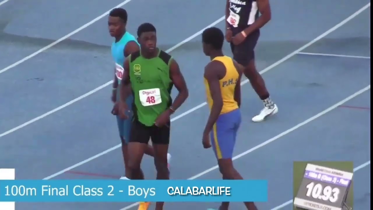 Calabar track and field 100m heats Corporate Area Champs 2023 