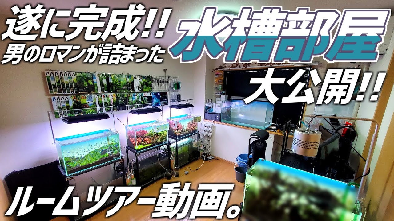 Room Tour] We'll show you everything about the man's secret base