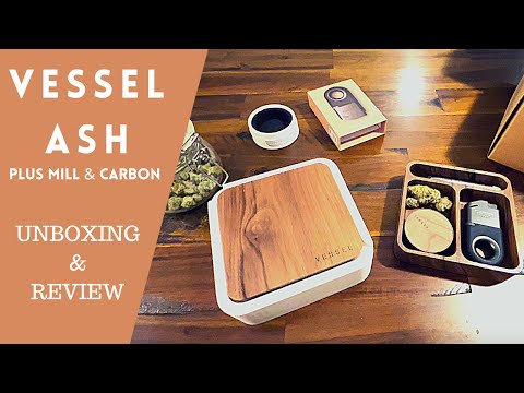Vessel Ash Review – Walnut & Concrete Ashtray + Vessel Mill, Carbon Lighter & Helix thumbnail