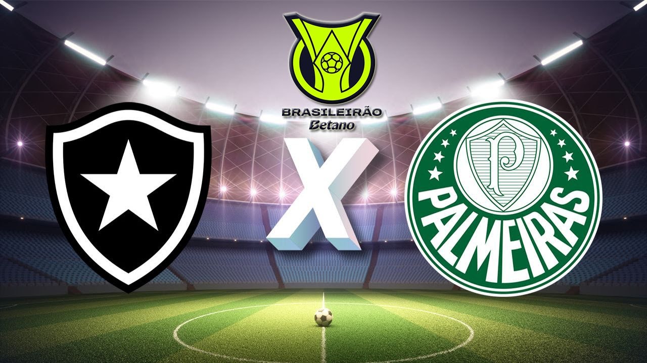 BOTAFOGO X PALMEIRAS (17/08/2025) BRASILEIRÃO SÉRIE A 2025