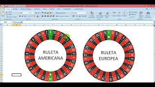 Programa Excel Estadística de la Ruleta (2022) screenshot 1