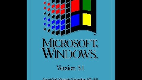 Установка Windows 3.1 на DOSbox