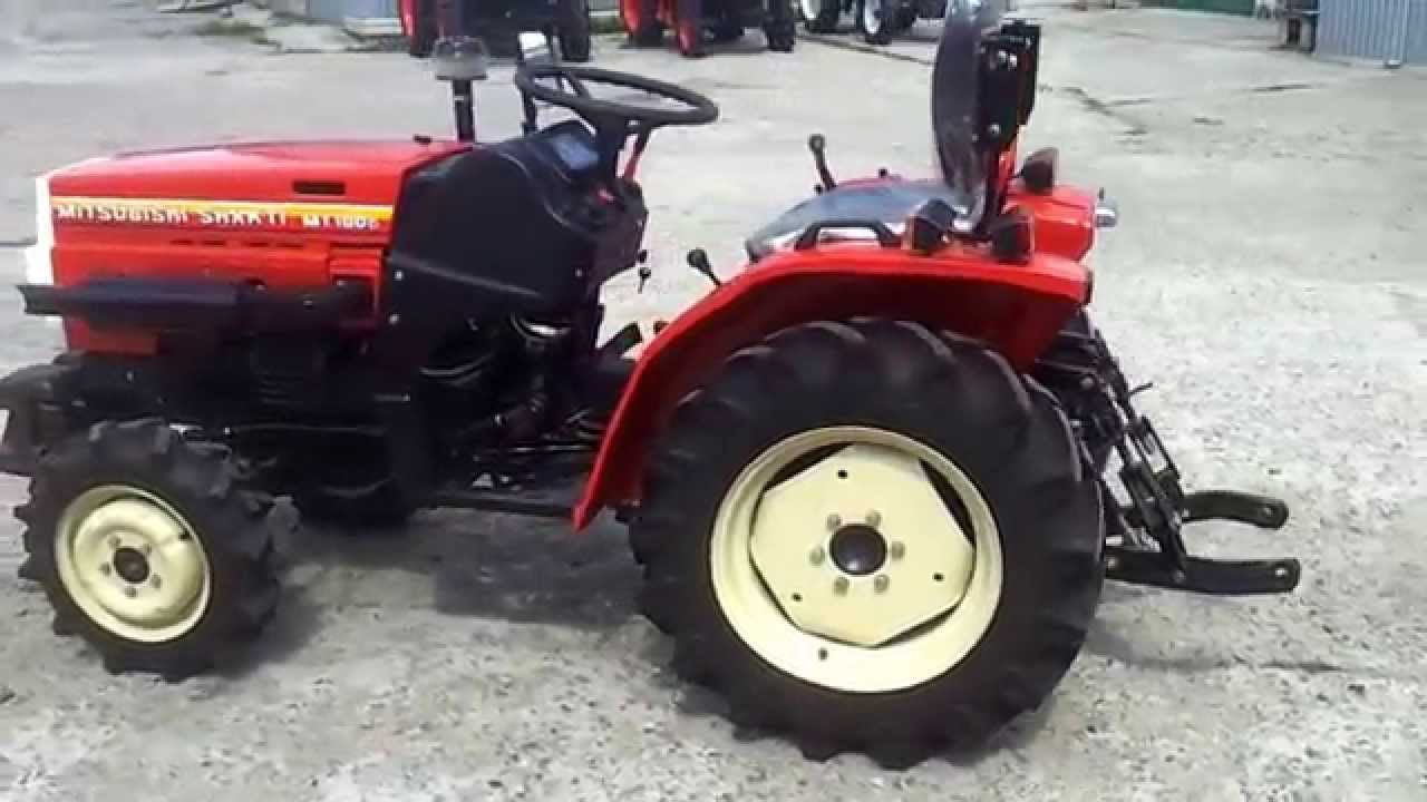 Минитрактор mitsubishi 180d