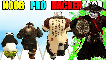 NOOB vs PRO vs HACKER vs GOD in Frog Run Animal Evolution (New Update) Part 2
