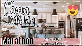 2022 CLEAN WITH ME MARATHON :: 2 Hours of Insane Speed Cleaning Motivation + Homemaking Inspiration