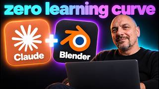 I Let AI Build My Blender Scenes | Claude + Blender MCP | Quick Setup Zero Learning Curve