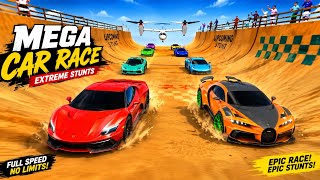 MEGA CAR RACE 🔥 Extreme Stunt Challenge | Supercar Racing Game screenshot 5
