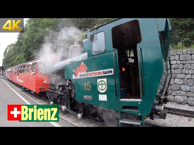 Brienz Rothorn Bahn in Brienz, Switzerland