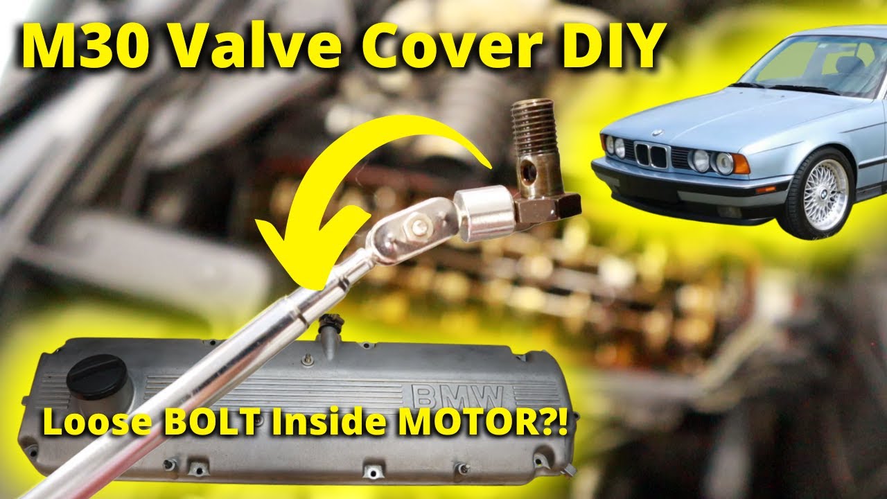 Восстановление E34 535i: как заменить прокладку клапанной крышки