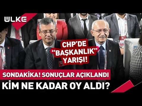 CHP'de Seçim 2. Tura Kaldı! Özgür Özel ve Kemal Kılıçdaroğlu Yeterli Oy Sayısına Ulaşamadı #haber