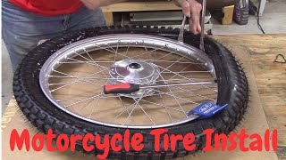 Motorcycle Tire Installation