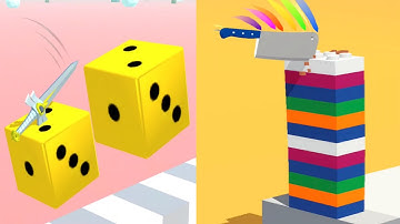 Slicer Knife vs Slice It All - Very Satisfying and Relaxing ASMR Slicing Game