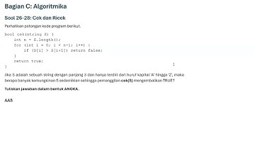 OSNK Komputer 2024 Nomor 27