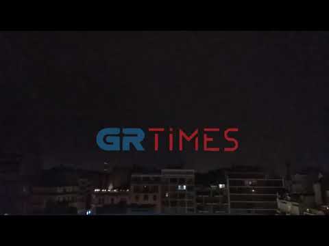"Θάλεια": Κεραυνοί στη Θεσσαλονίκη