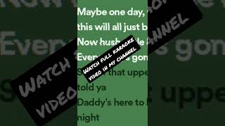 Mockingbird karaoke #shorts #eminem