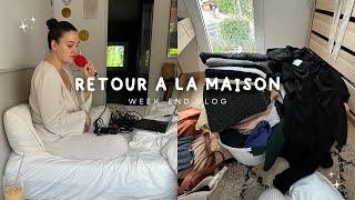 retour de vacances, organisation et *unpacking*