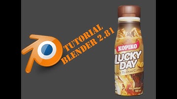 Cara membuat objek botol dari Blender 2.8 || Blender Indonesia