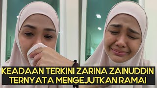Hilang keserian, Sungguh Mengejutkan keadaan Terkini Zarina Zainuddin.. Netizen perasan sesuatu😱