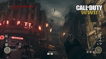 Call of Duty WWII DLC 2 The Shadow Throne Zombies Map Gameplay ( 1st Attempt )
