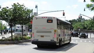 MTA New York City Bus: 2016 Prevost X3-45 Commuter Coach #2624 on the SIM1