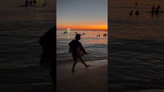 #bts #swim #boracay #sunset #whitebeach