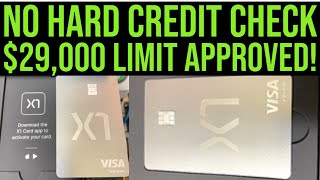 X1 Card Finally Here! No Hard Pull! Super Easy $29,000 High Limit Approvals! (MUST WATCH)