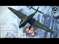 Ju-87 Stuka Dive Bombing Highlights! - WWII Combat Flight Sim IL-2 Sturmovik Great Battles V2