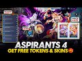 ASPIRANT 4 EVENT in MLBB | How to Get FREE Skin + 33 Tokens 😍 | Free Tokens date ?