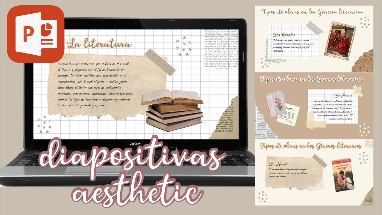 ⚘ CREA PRESENTAZIONI ESTETICHE VINTAGE IN POWERPOINT ? Modello gratuito n.  1 - YouTube