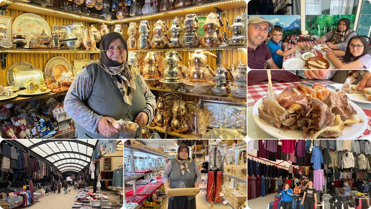 Bayram Alışverişi Annem ve Çocuklarla Kastamonu Merkez