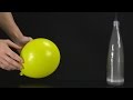How To Make a Flying Balloon Without Helium - Cool Science Experiments