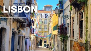 The Madragoa Typical Neighborhood in LISBON Portugal