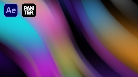 How to Make Animated Gradient Background In After Effects - Tutorial