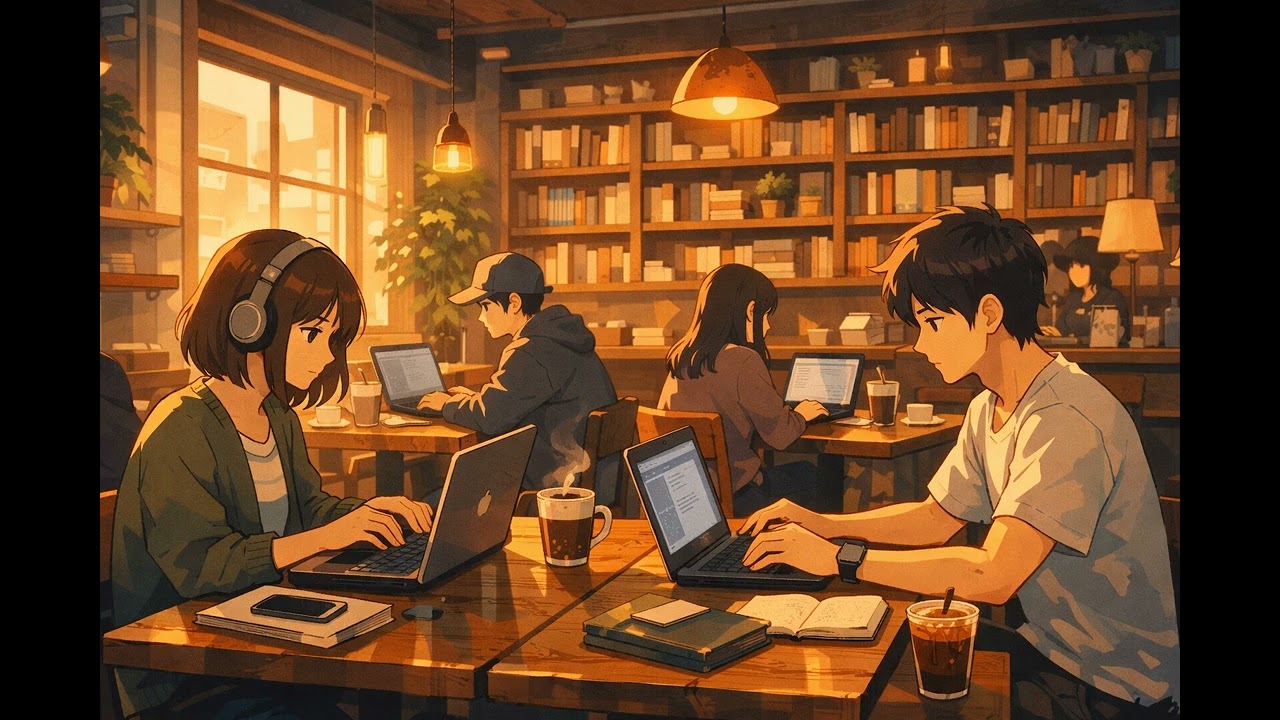 Afternoon Focus ☕ lofi beats to study/work to