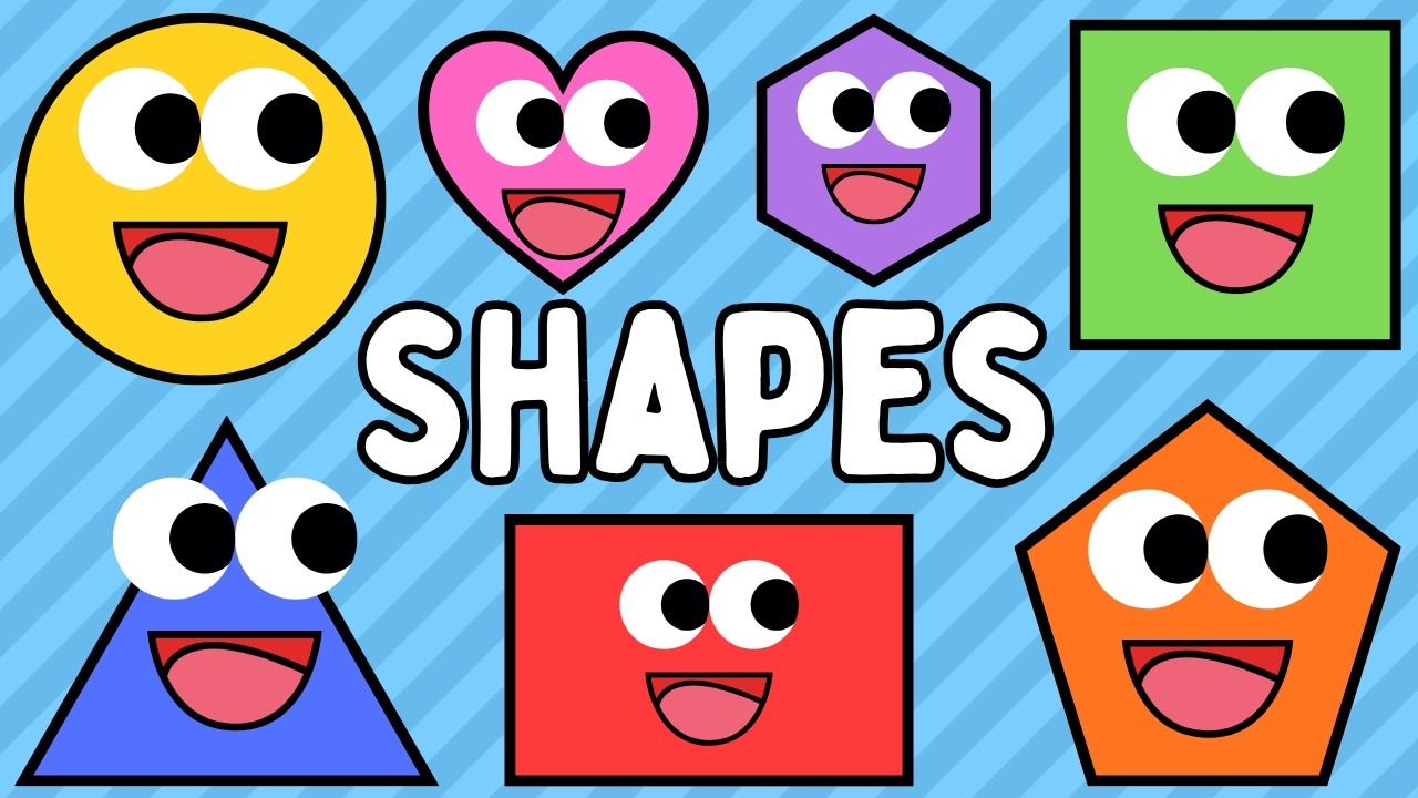 Shape Spelllings Shapes for Kids | Learn Shapes with Spellings - YouTube