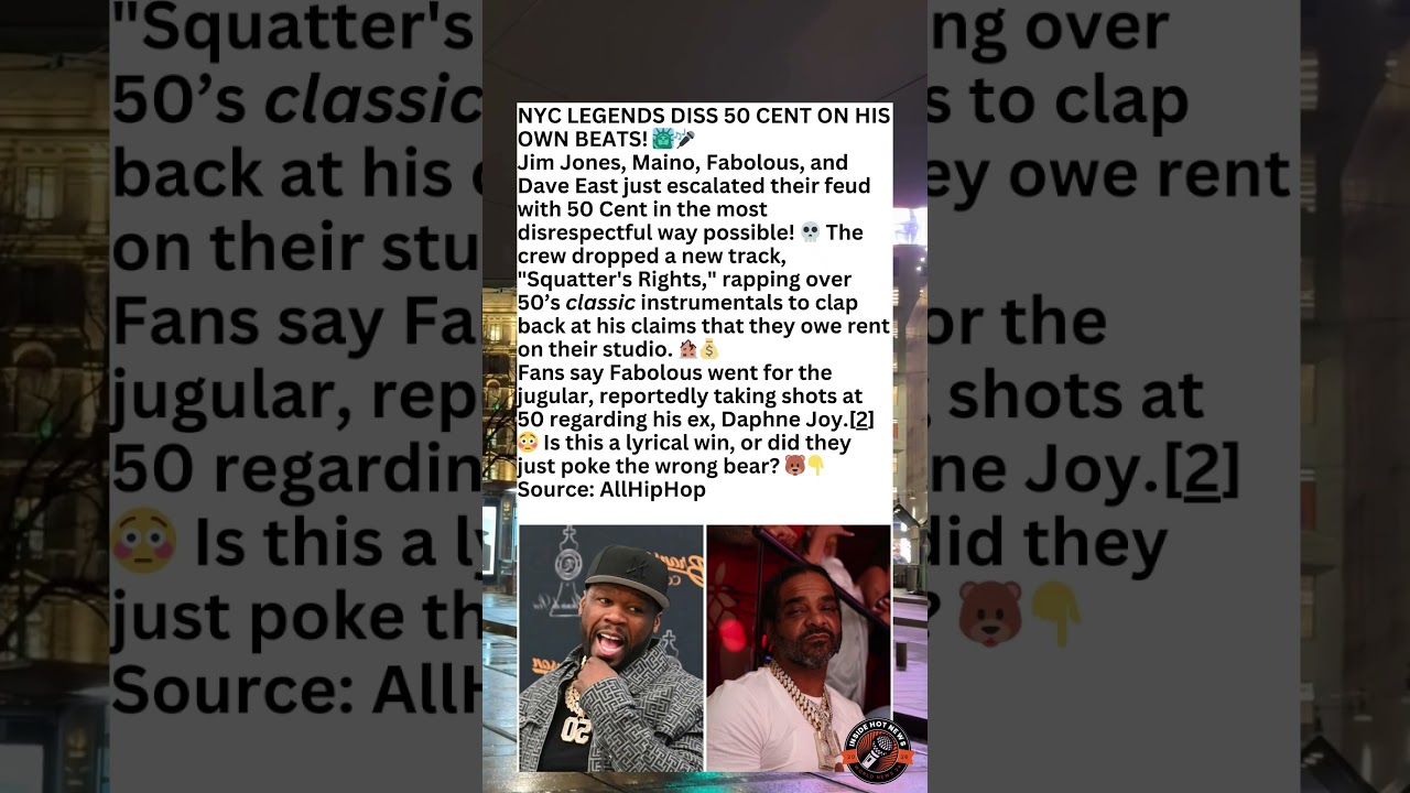 50 Cent Beef Continues: Four NYC Rappers Drop Response Track Using His Classic Instrumentals