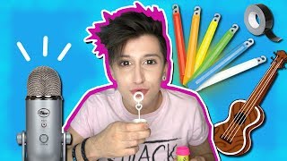 Zkouším Asmr Po Druhé... Bublifuk, Sliz, Led Náramky, Ukulele, Lepící Páska