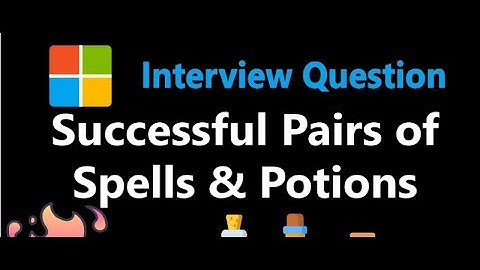 2300. Successful Pairs of Spells and Potions(leetcode) solved by two approach in java.