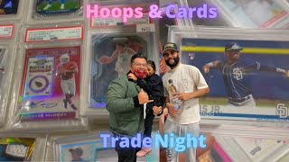 @kennychao and @sashat Trade night Vlog! PC Card hunting at Hoops & Cards Show in Los Angeles