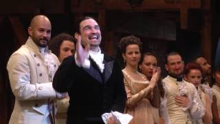 Hamilton Special Performance - Curtain Speech by Javier Muñoz