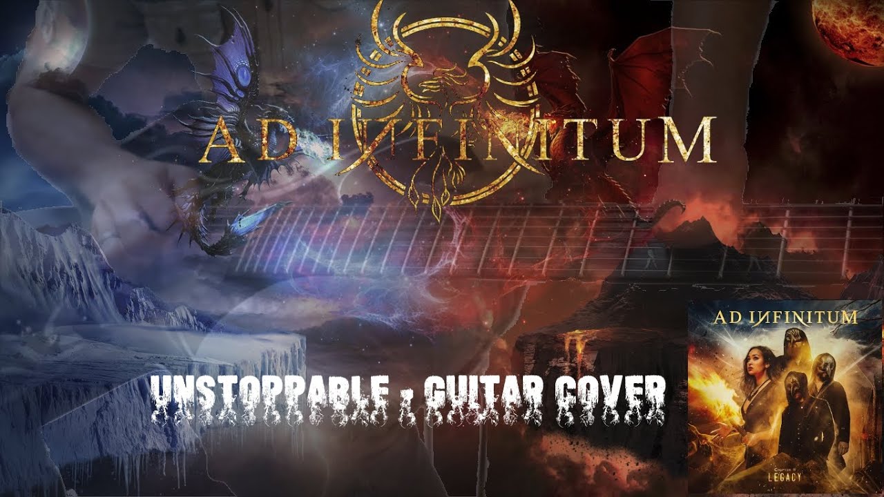AD INFINITUM - Unstoppable Guitar Cover (One Handed Guitarist) | BC RICH KKW7 Kerry King